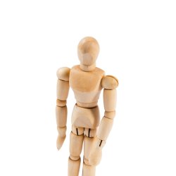 Jakar Wooden Manikin Male 4 1/2"