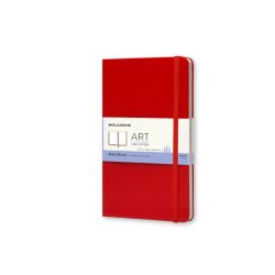 Moleskine Red Sketchbook - hard cover - Large 130 x 210mm