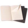 Moleskine  Cahier Journal - Large - Black - set of 3