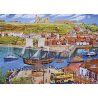 Gibsons 1000 piece jigsaw - Endeavour, Whitby by Roger Turner