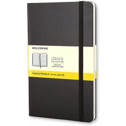 Moleskine Squared Notebook - Black - Large - A5