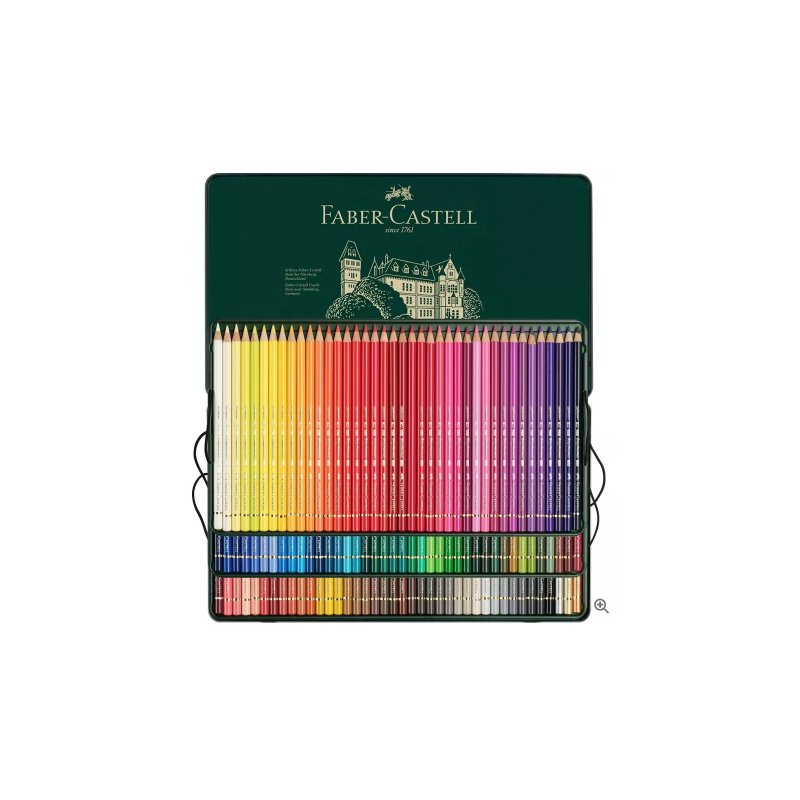Polychromos artists colour pencils tin of 120