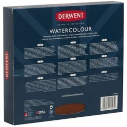 Derwent Watercolour pencils wooden box set of 48