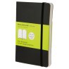 Moleskine Plain Black Notebook - soft cover - Pocket 90 x 140mm