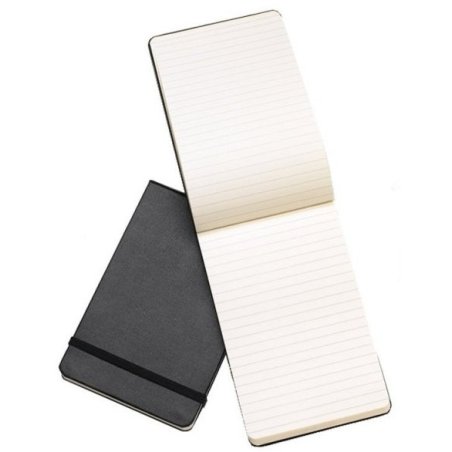 Moleskine Ruled Black Reporter Notebook - Pocket - hard cover - 90 x 140mm