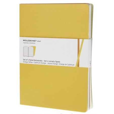 Moleskine Ruled Volant Notebook Set - soft cover - XLarge 190 x 250mm
