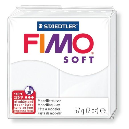 57 g Staedtler Fimo Soft Modelling Clay Black 