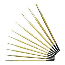 Pro Arte Series 107 Prolene Spotting Brushes