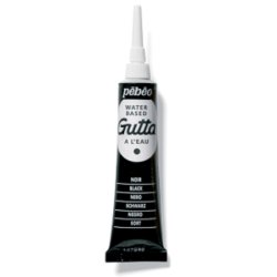 Pebeo Gutta Setasilk Outliner 20ml Black