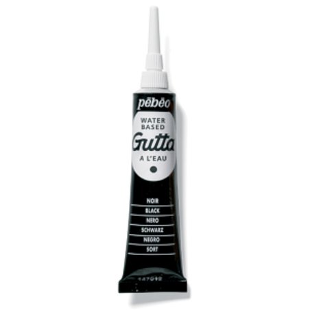 Pebeo Gutta Setasilk Outliner 20ml Black