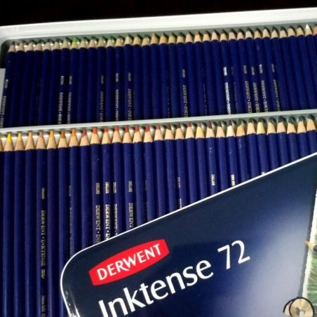 Derwent Inktense Pencils Tin of 72