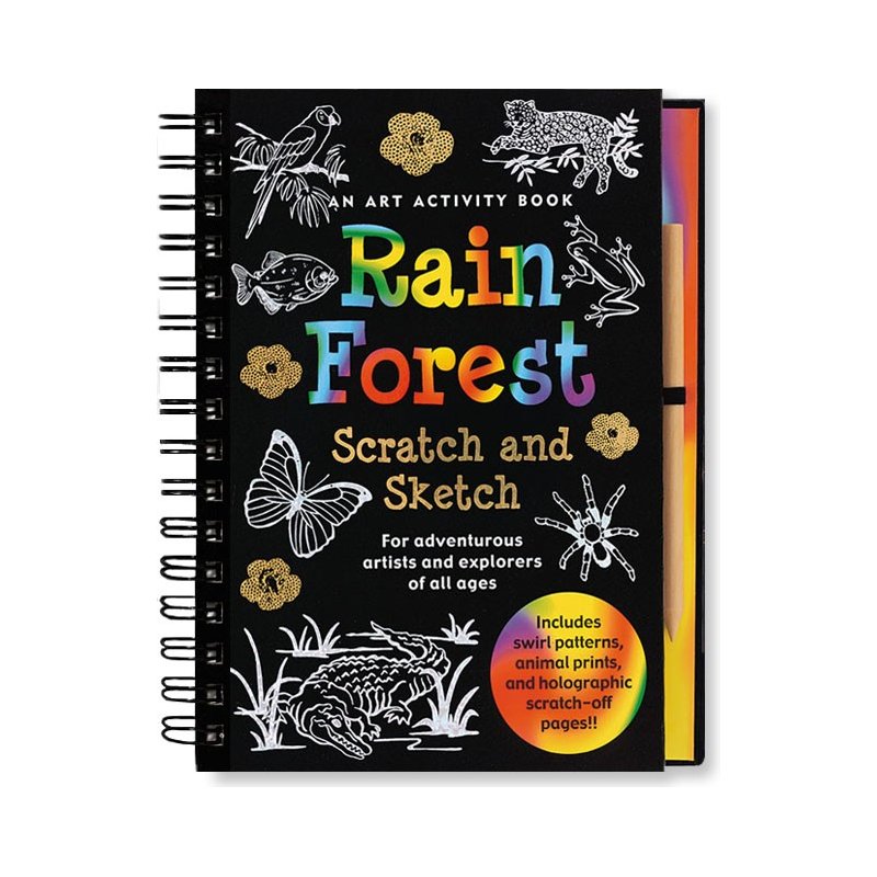 Scratch & Sketch Rain Forrest