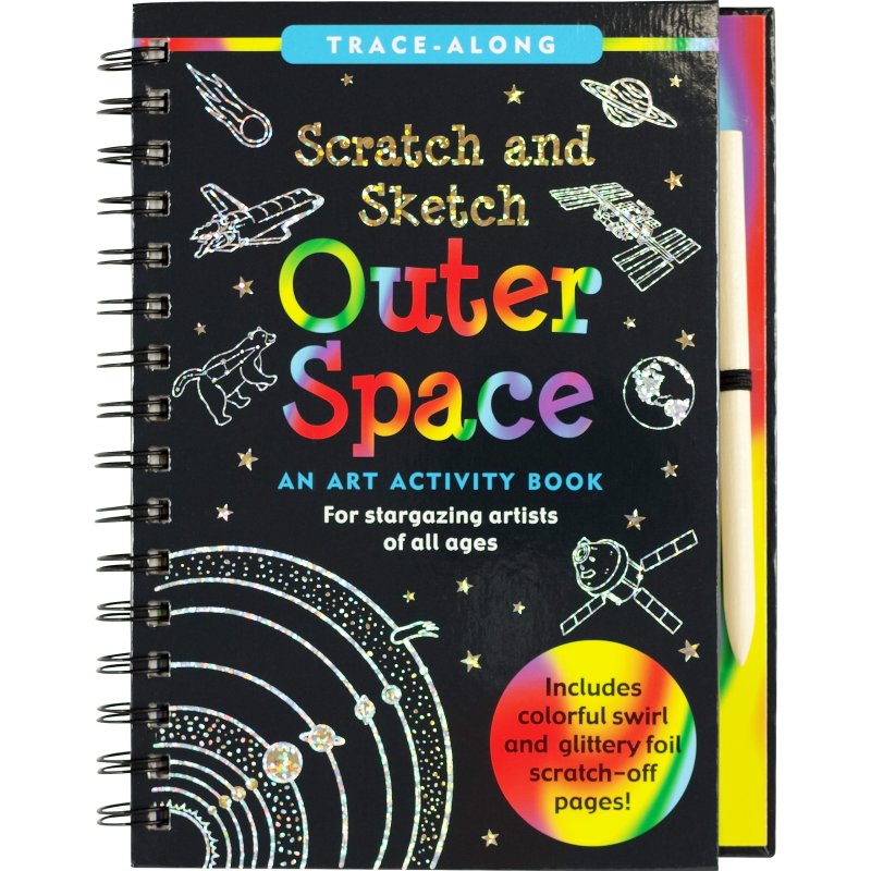 Scratch & Sketch Outer Space