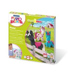 FIMO® kids Pony Form & Play Polymer Clay Set