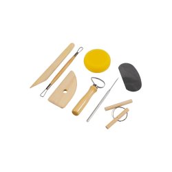 Pottery Tool Kit, 8 Piece Set by Jakar