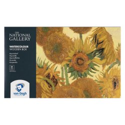 The National Gallery Water Colour Wooden Box Set
