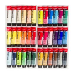 Amsterdam Acrylic General Selection Set (Pack of 36 20ml Tubes)