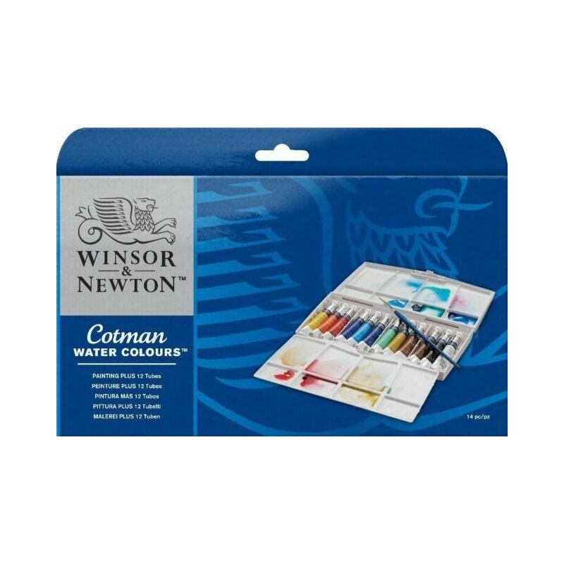 Cotman Painting Plus 12 Tube Set