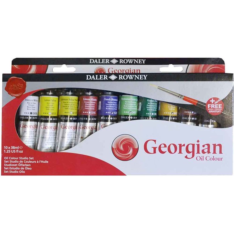 thumbnail image 2 of Georgian Oil Colour Oljemaling 38 Ml Primary Yellow 627 | Panduro 2 of 13