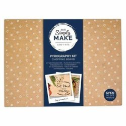 Simply Make Pyrography Kit - Chopping Board