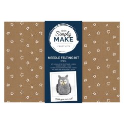 Simply Make Needle Felting Kit - Owl