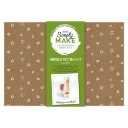 Simply Make Needle Felting Kit - Llama