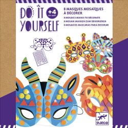 Do It Yourself Mosaics Masks Jungle