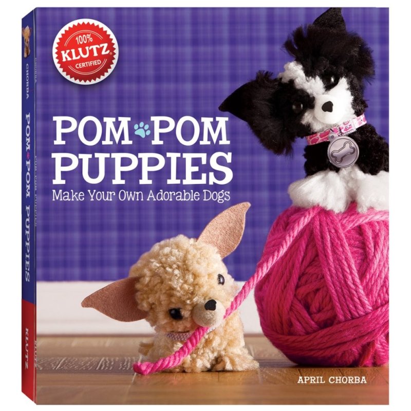 Klutz Pom-Pom Puppies Book Kit