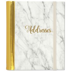 Marble Large Address Book