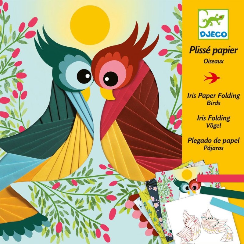Iris Paper Folding Birds by Djeco