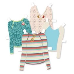 Paper Dolls: One Big Dressing Room by Djeco