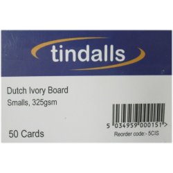 Tindalls Medium Plain Visiting Cards