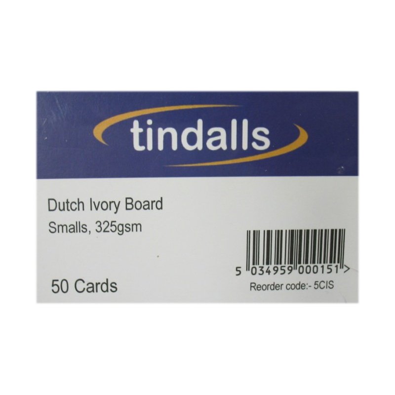 Tindalls Medium Plain Visiting Cards