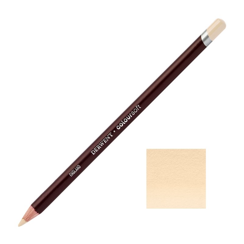 Cream Derwent Coloursoft Pencil