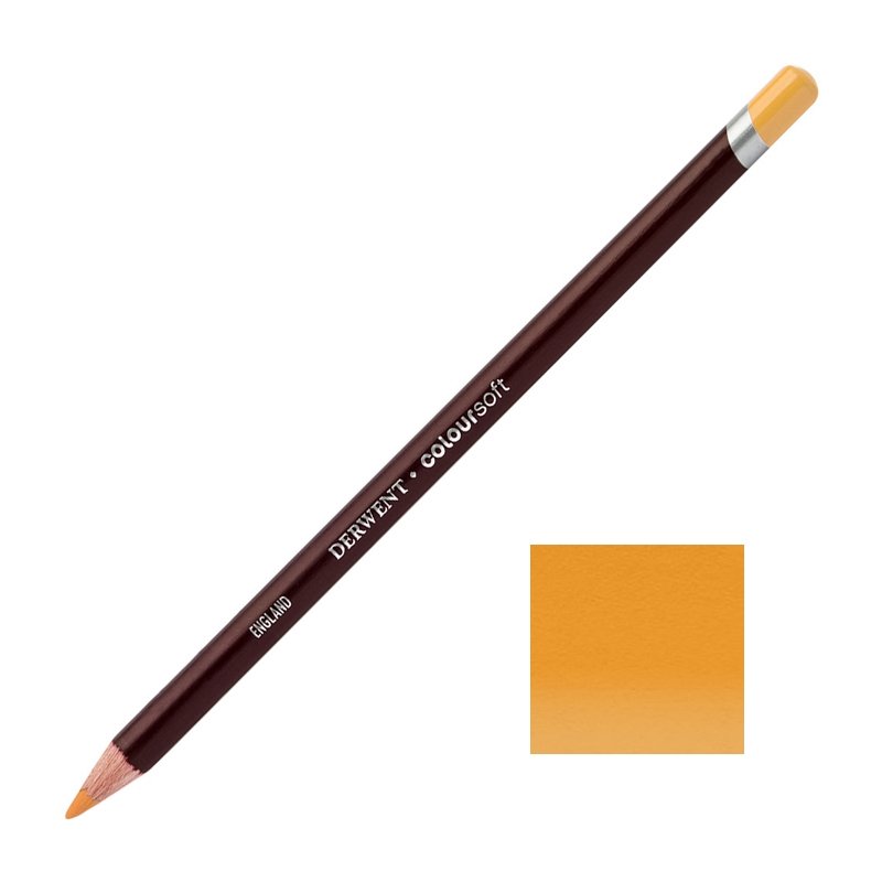 Pale Orange Derwent Coloursoft Pencil