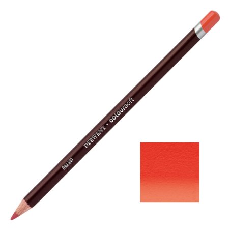 Red Derwent Coloursoft Pencils