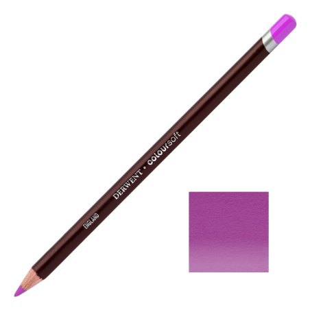 Deep Fuchsia Derwent Coloursoft Pencils