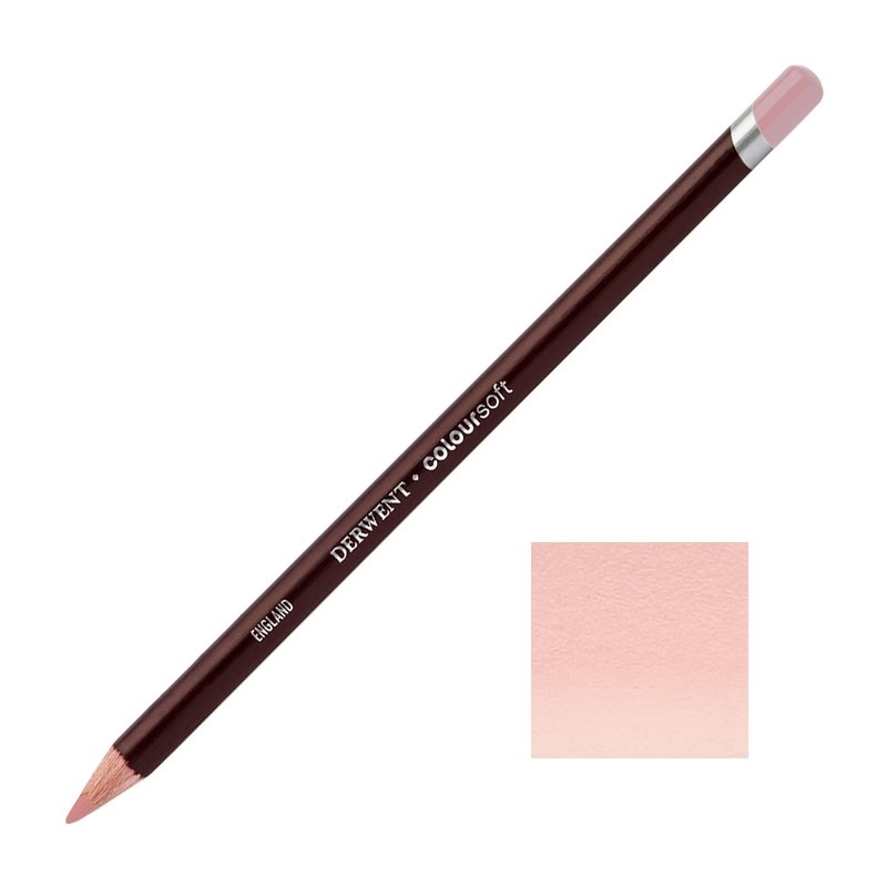 Blush Pink Derwent Coloursoft Pencils