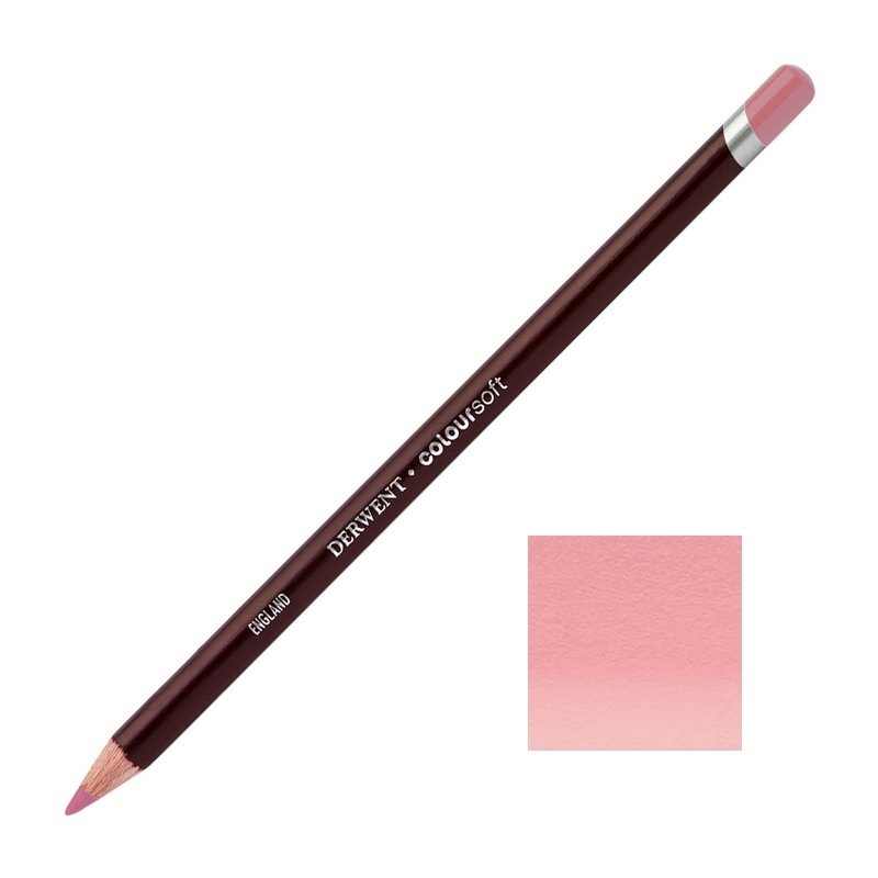 Bright Pink Derwent Coloursoft Pencils Bright Pink Derwent Coloursoft Pencils