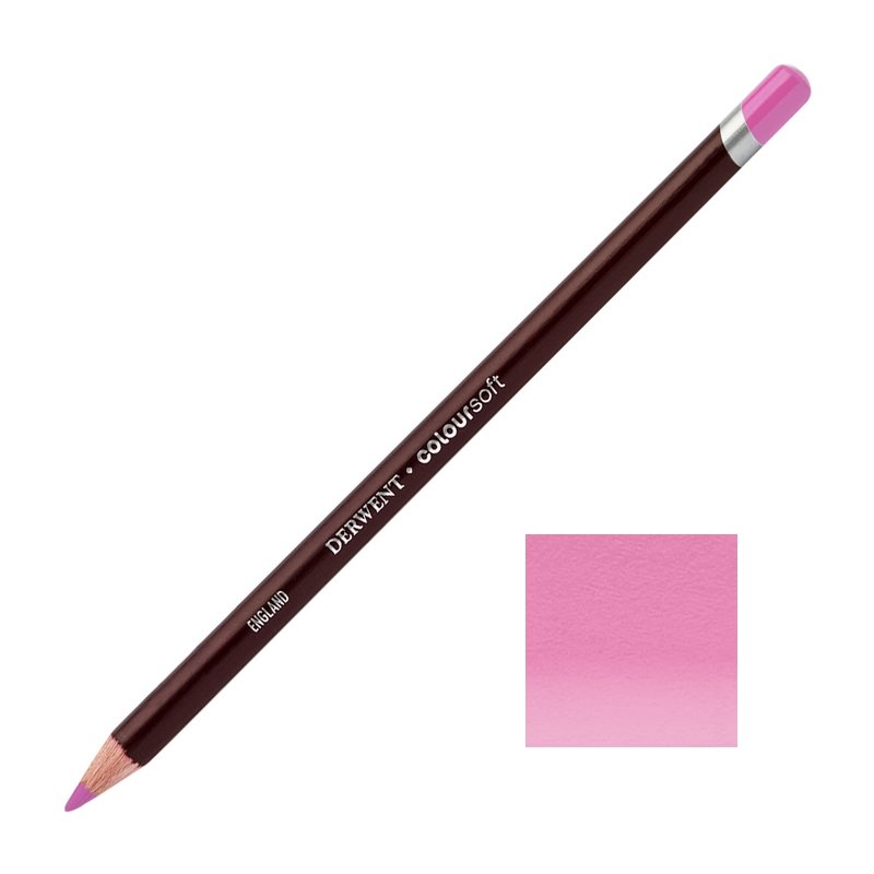 Pink Lavender Derwent Coloursoft Pencils