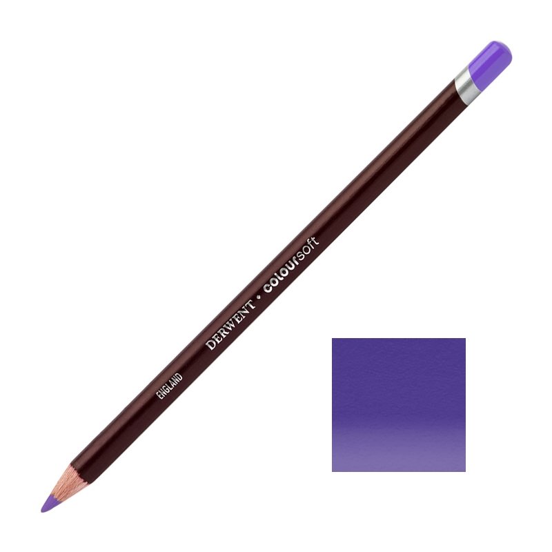 Royal Purple Derwent Coloursoft Pencils