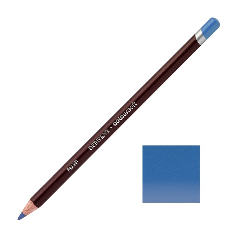 Ultramarine Derwent Coloursoft Pencils