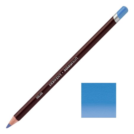 Blue Derwent Coloursoft Pencils