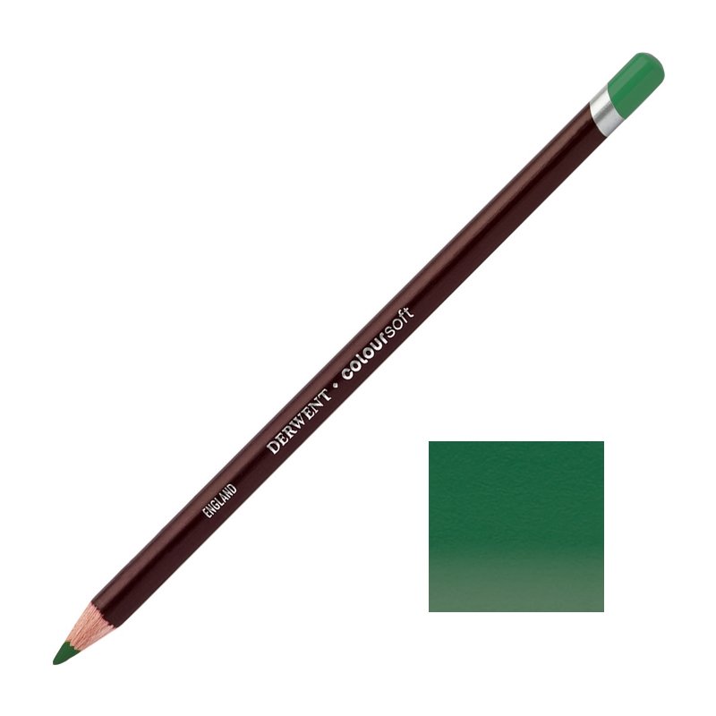 Dark Green Derwent Coloursoft Pencils Dark Green Derwent Coloursoft Pencils