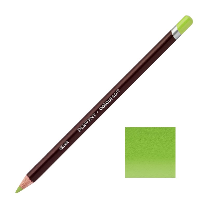 Green Derwent Coloursoft Pencils