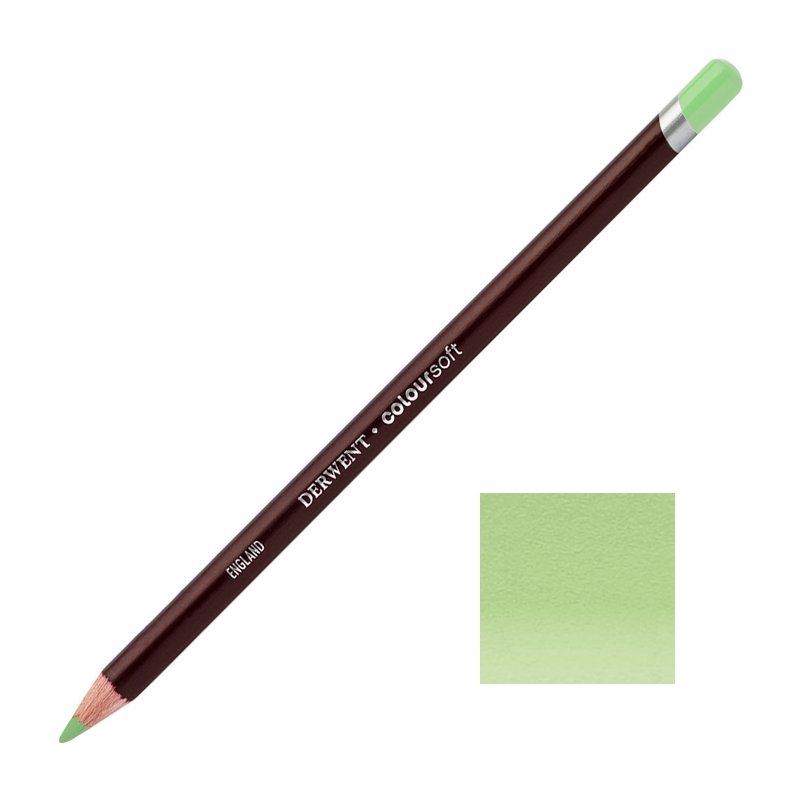 Light Green Derwent Coloursoft Pencils