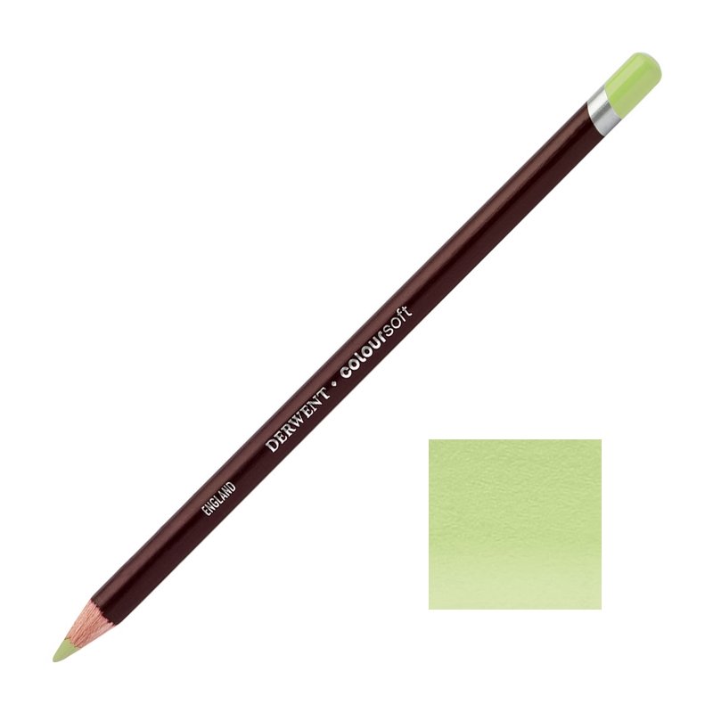 Lime Green Derwent Coloursoft Pencils