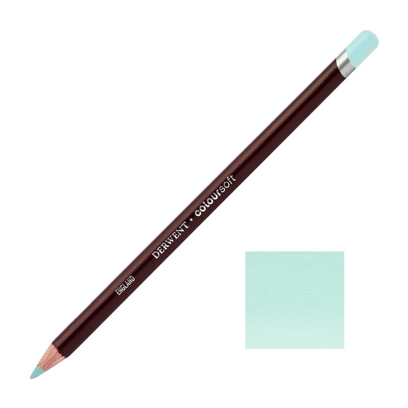 Pale Mint Derwent Coloursoft Pencils