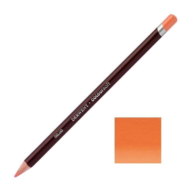 Ginger Derwent Coloursoft Pencils