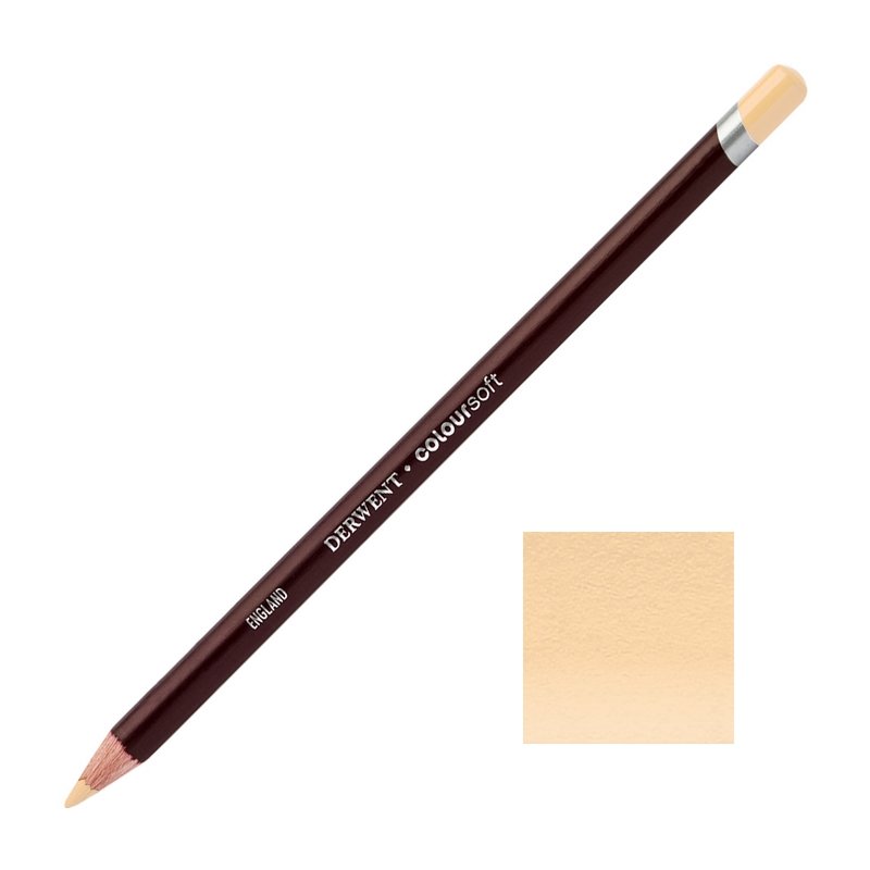 Peach Derwent Coloursoft Pencils